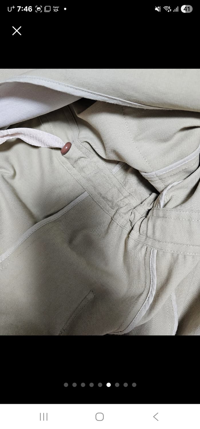 프론트로우 오버핏 사파리 자켓 xs 상품이미지6