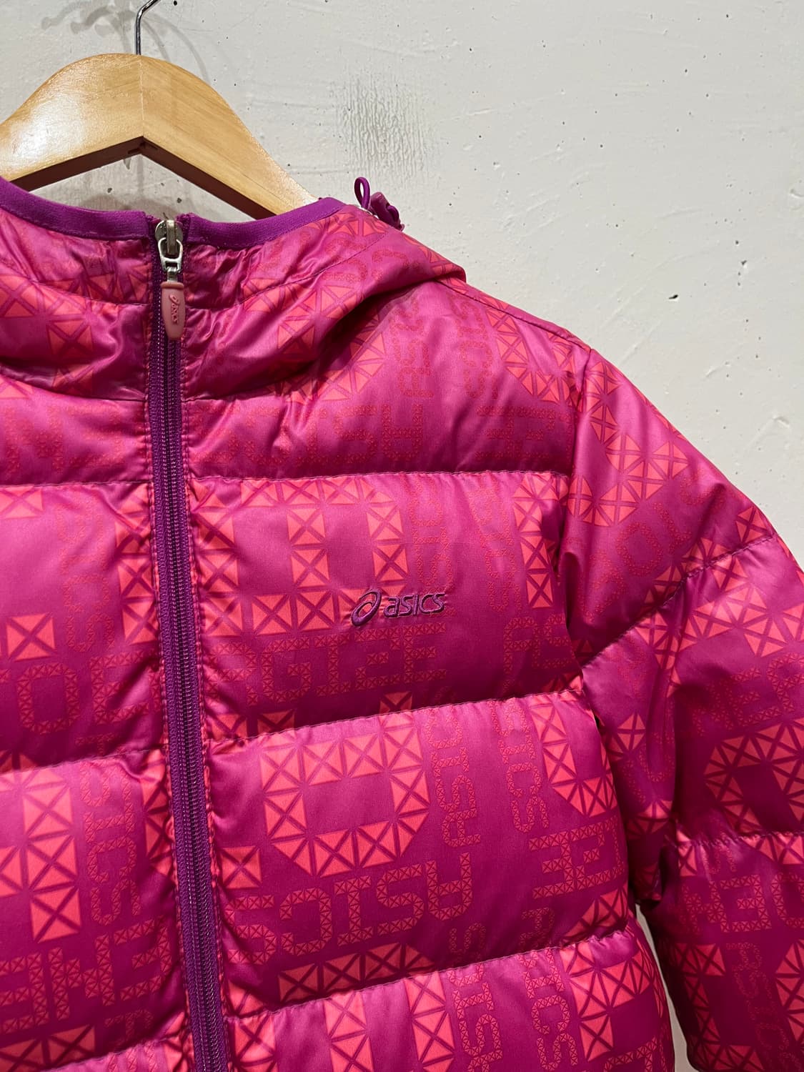 아식스 레트로 덕다운 패딩 우먼즈 100 상품이미지2