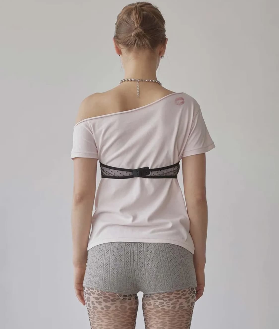 Hook Me Up Layered Tee Pale Pink 상품이미지2