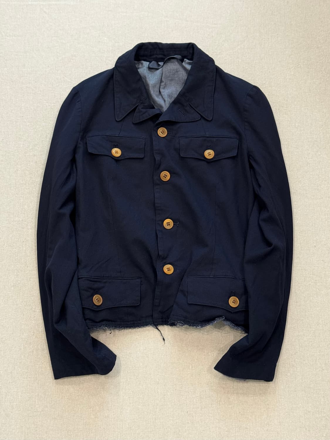 꼼데가르송 꼼꼼 05ss 컷오프 트러커 자켓 상품이미지1