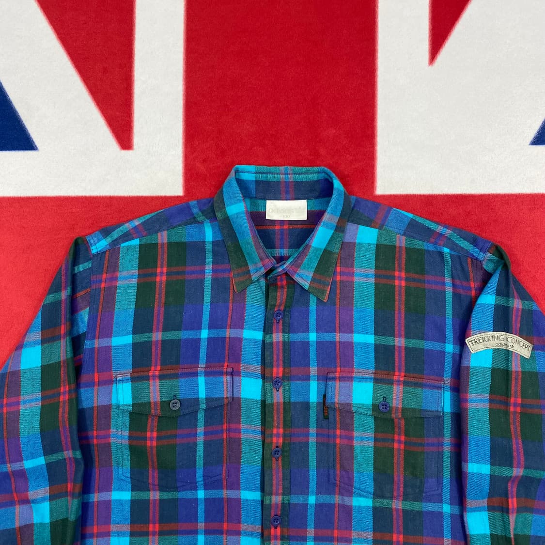 아디다스 90s 체크셔츠 100 상품이미지3