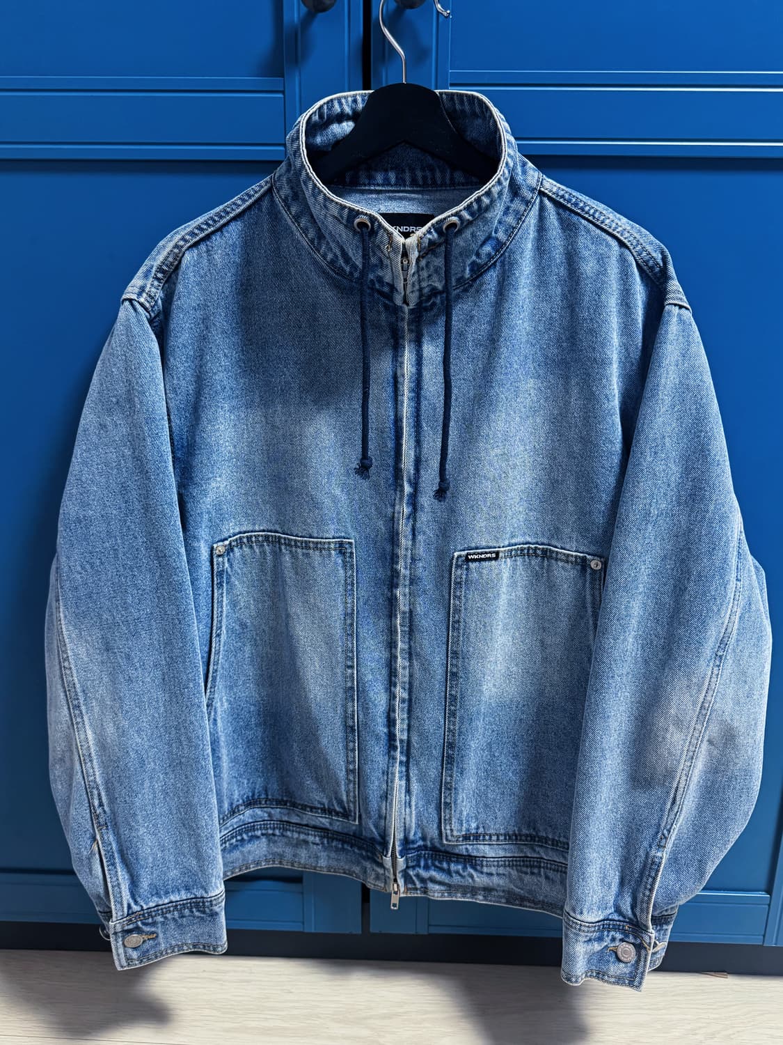 위캔더스(WKNDRS) 드래커 데님 자켓 M 판매 상품이미지5
