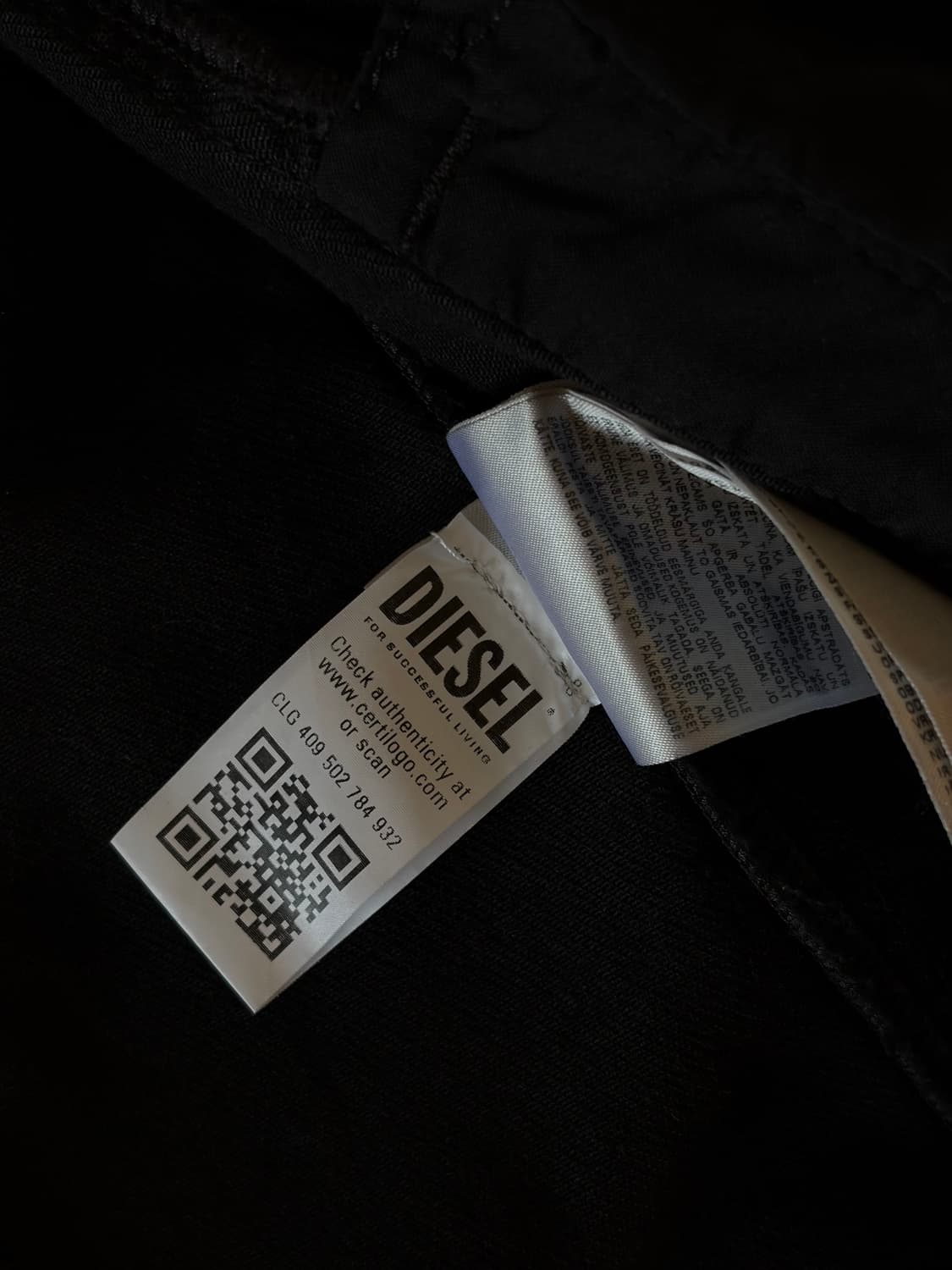 디젤 Diesel 데님 자켓 D-glory D글로리 디글로리 흑청 상품이미지2