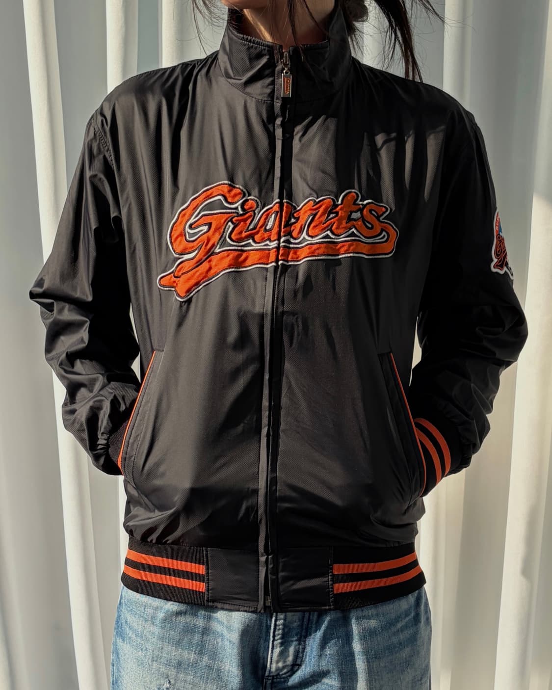 [S]롯데 자이언츠 춘추용 베이스볼 바람막이 자켓 상품이미지3