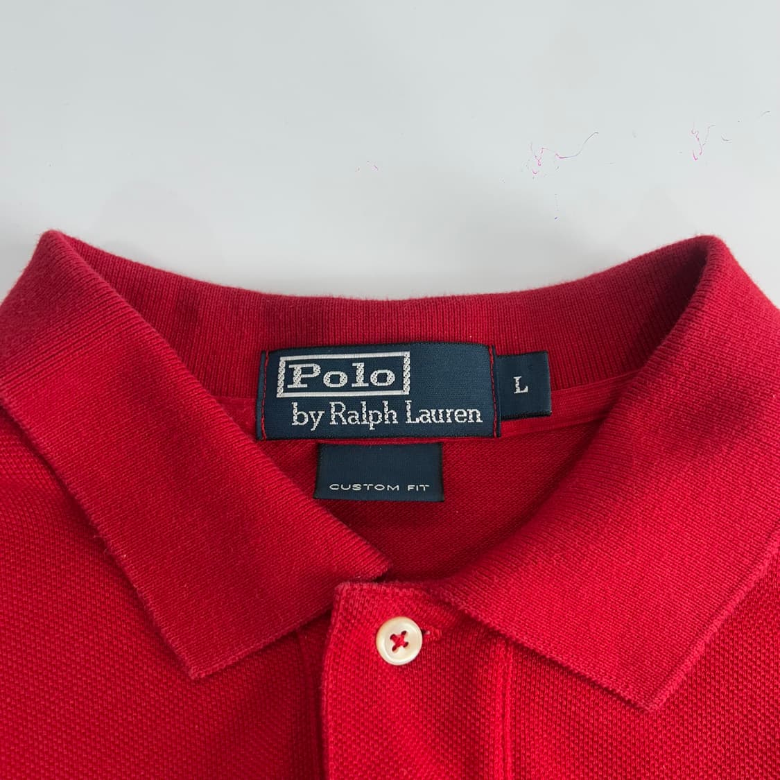 Polo 폴로 빅 멀티포니 레드 카라티 상품이미지5