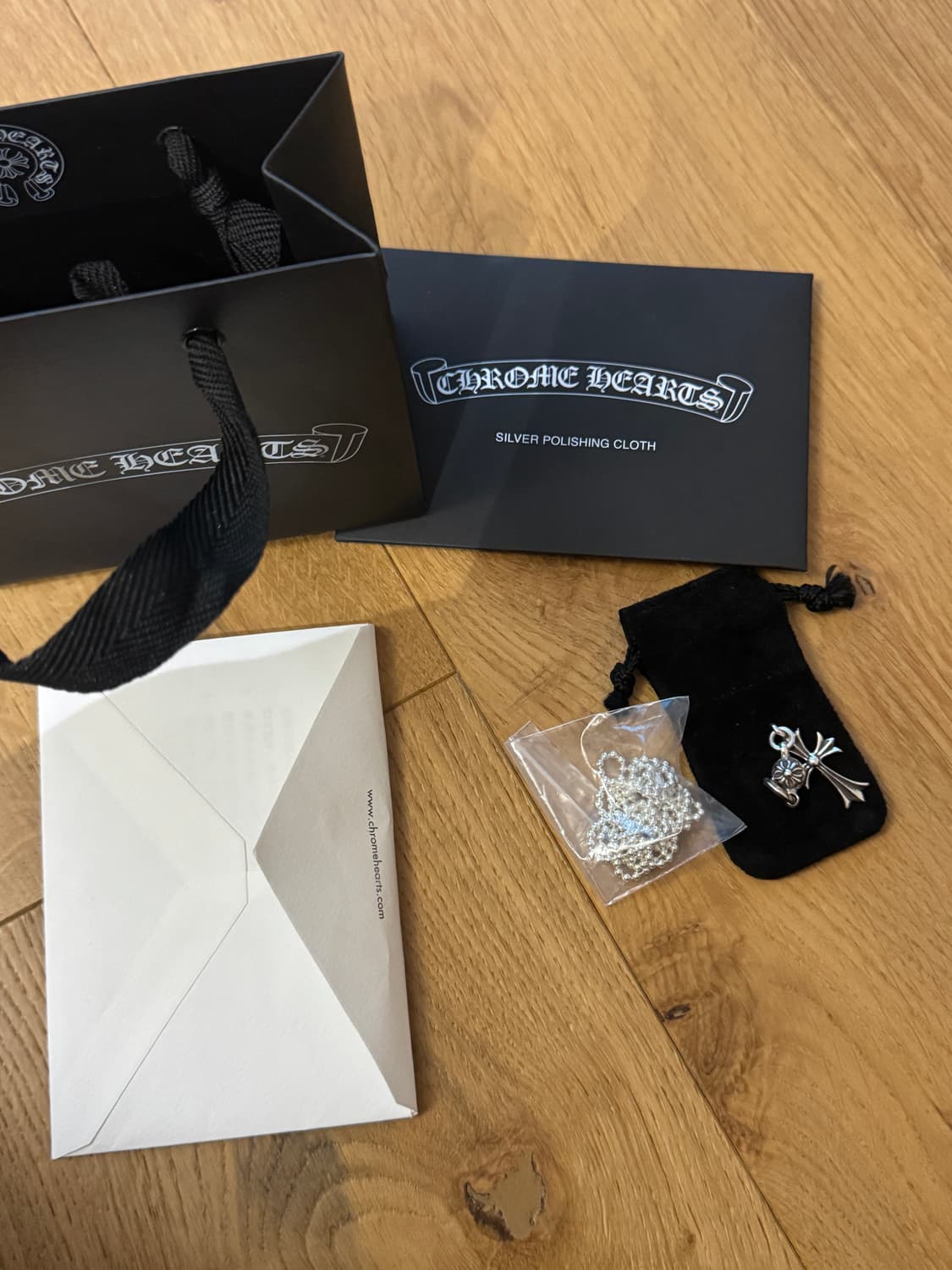 크롬하츠 원볼타이니 크로스 30“볼체인 상품이미지1