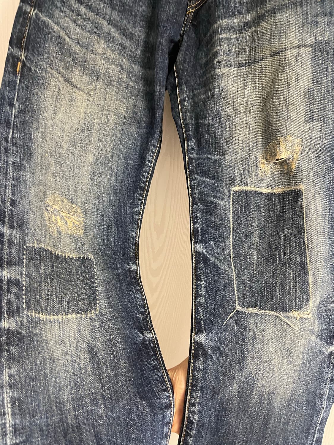 트루 릴리젼(True Religion) 디스트로이드 셀비지 데님 30 상품이미지2