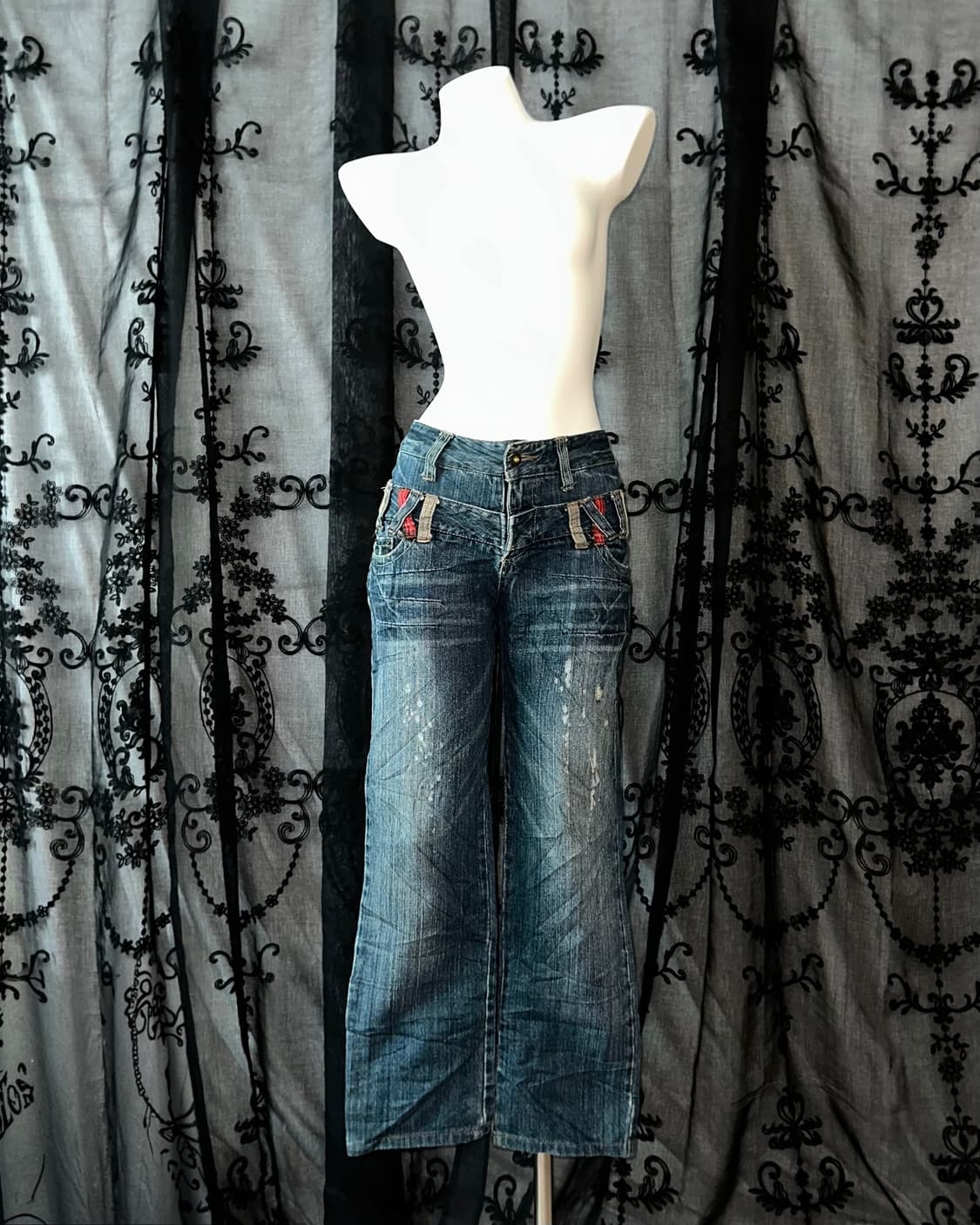 Washing detail pants 상품이미지1