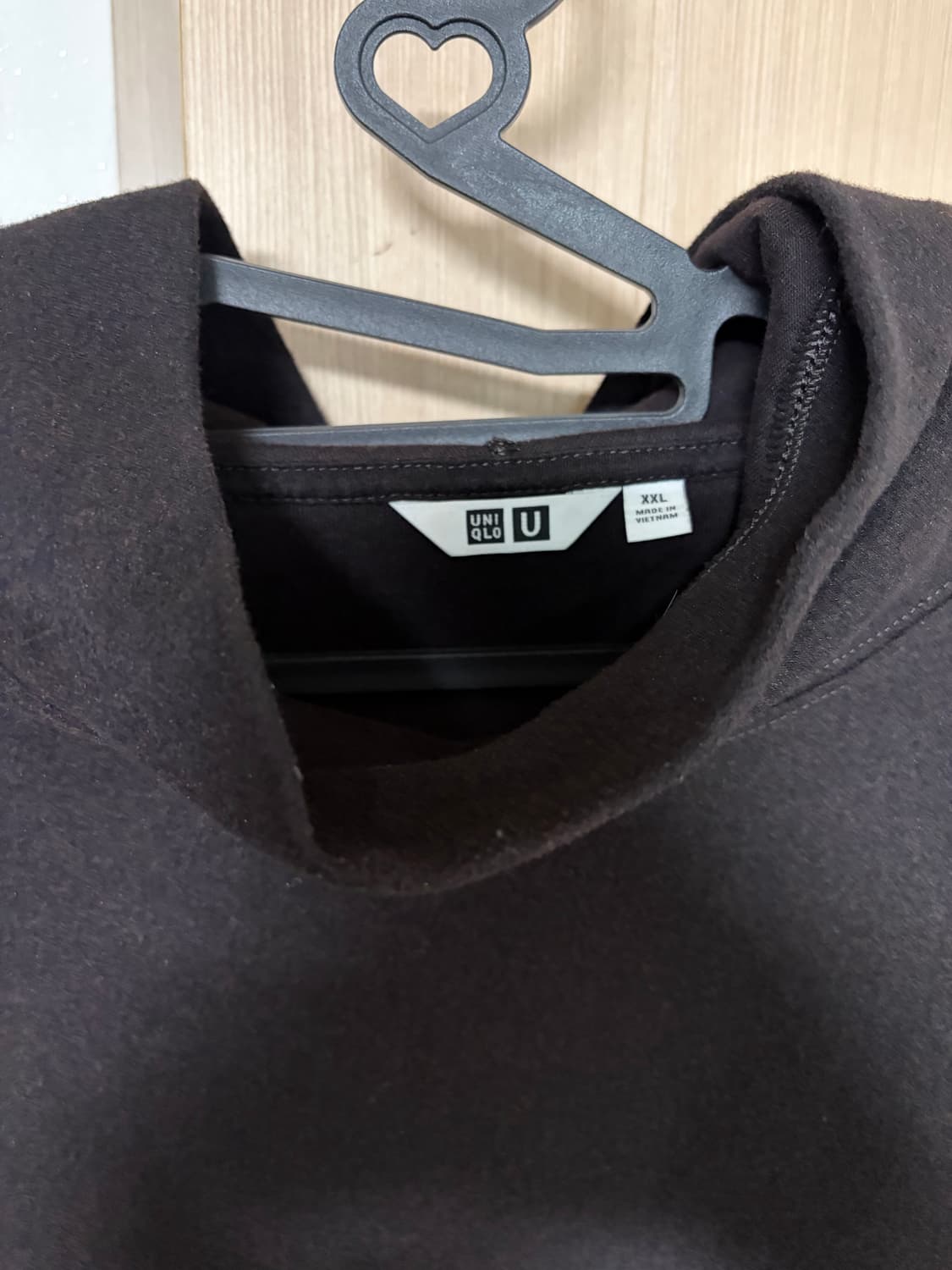 유니클로 U 후드 브러시드저지풀파카 상품이미지4