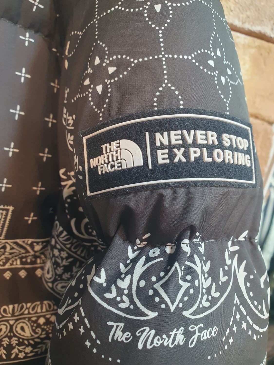 노스페이스 페이즐리 눕시 패딩 110 (2XL) 상품이미지4