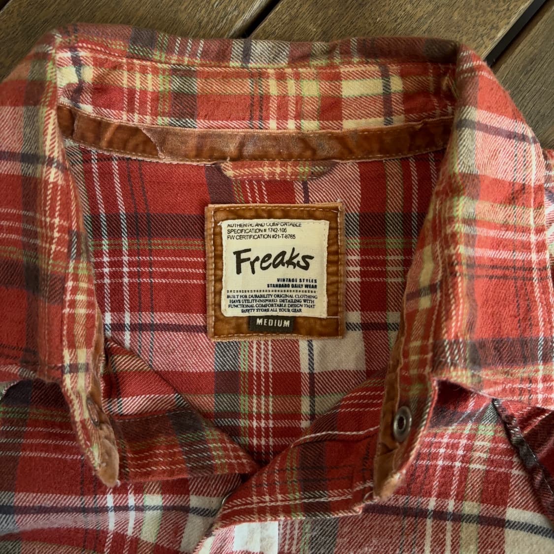 프릭스 스토어 Freaks 플란넬 웨스턴 셔츠 상품이미지8