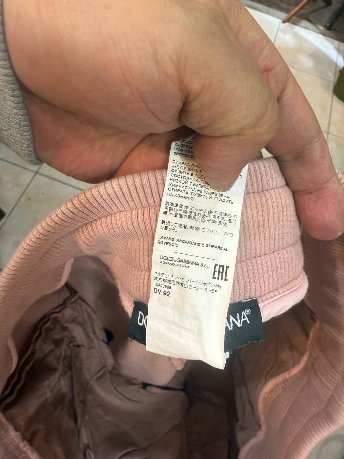 50/34 정품 돌체앤가바나 카고조거팬츠 팝니다 상품이미지5