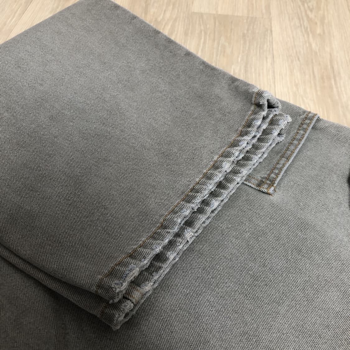 (L) 새상품 위캔더스 WKNDRS DRAGGY 워크 카펜터 팬츠 올리브 상품이미지9