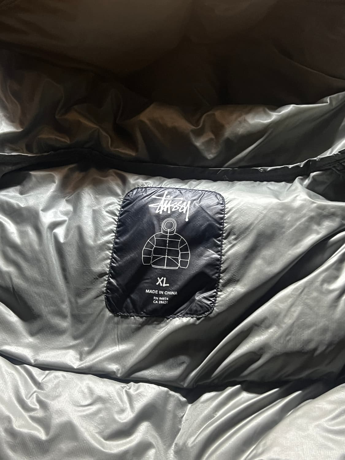 스투시 마이크로 리스탑 패딩 상품이미지5