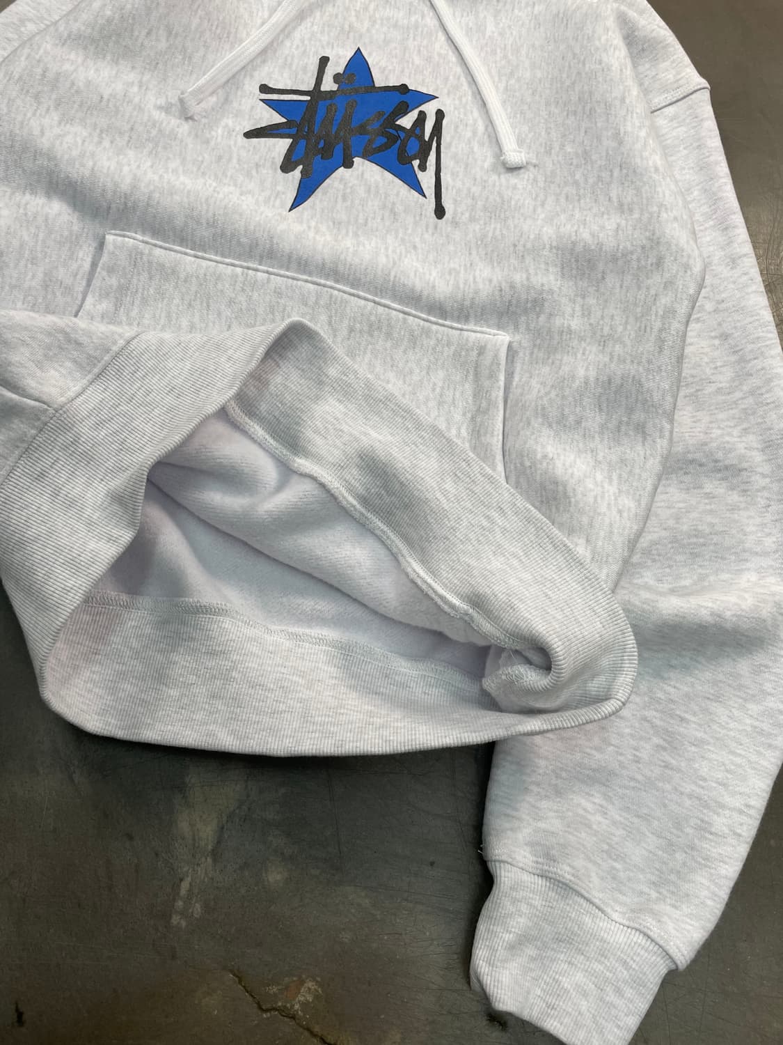 스투시 스타 피그먼트 다이드 스웻후드 상품이미지3