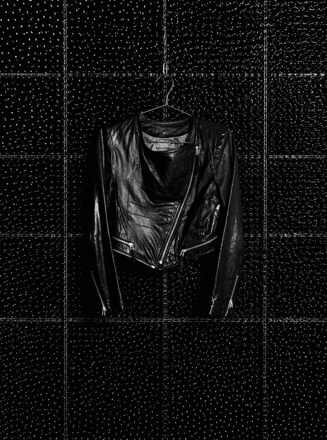G.ATTIUDE 크롭 라이더자켓 상품이미지2
