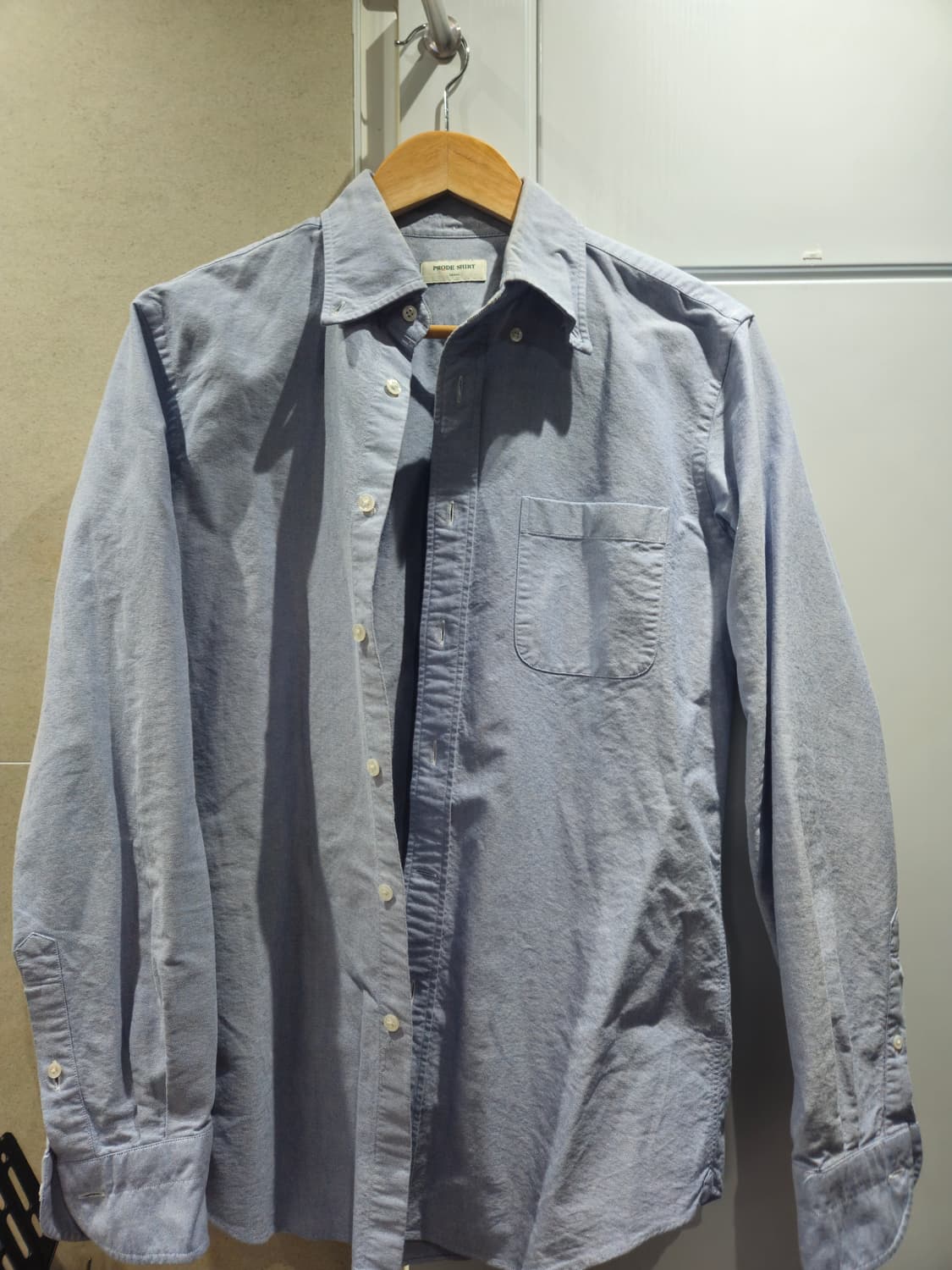 프로도 옥스포드 셔츠 블루 M 상품이미지1