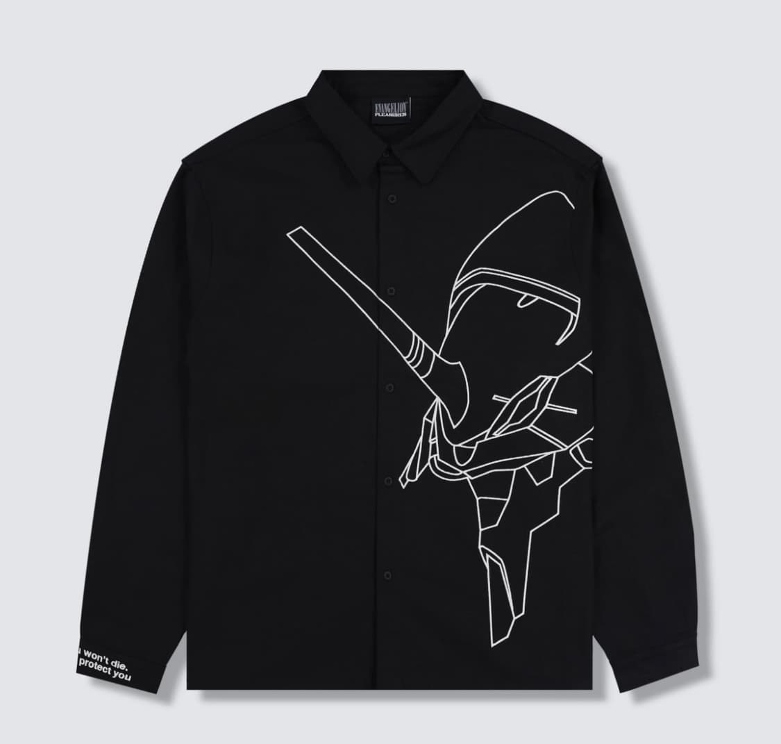 플레져스 에반게리온 롱기누스 셔츠 XL 상품이미지4