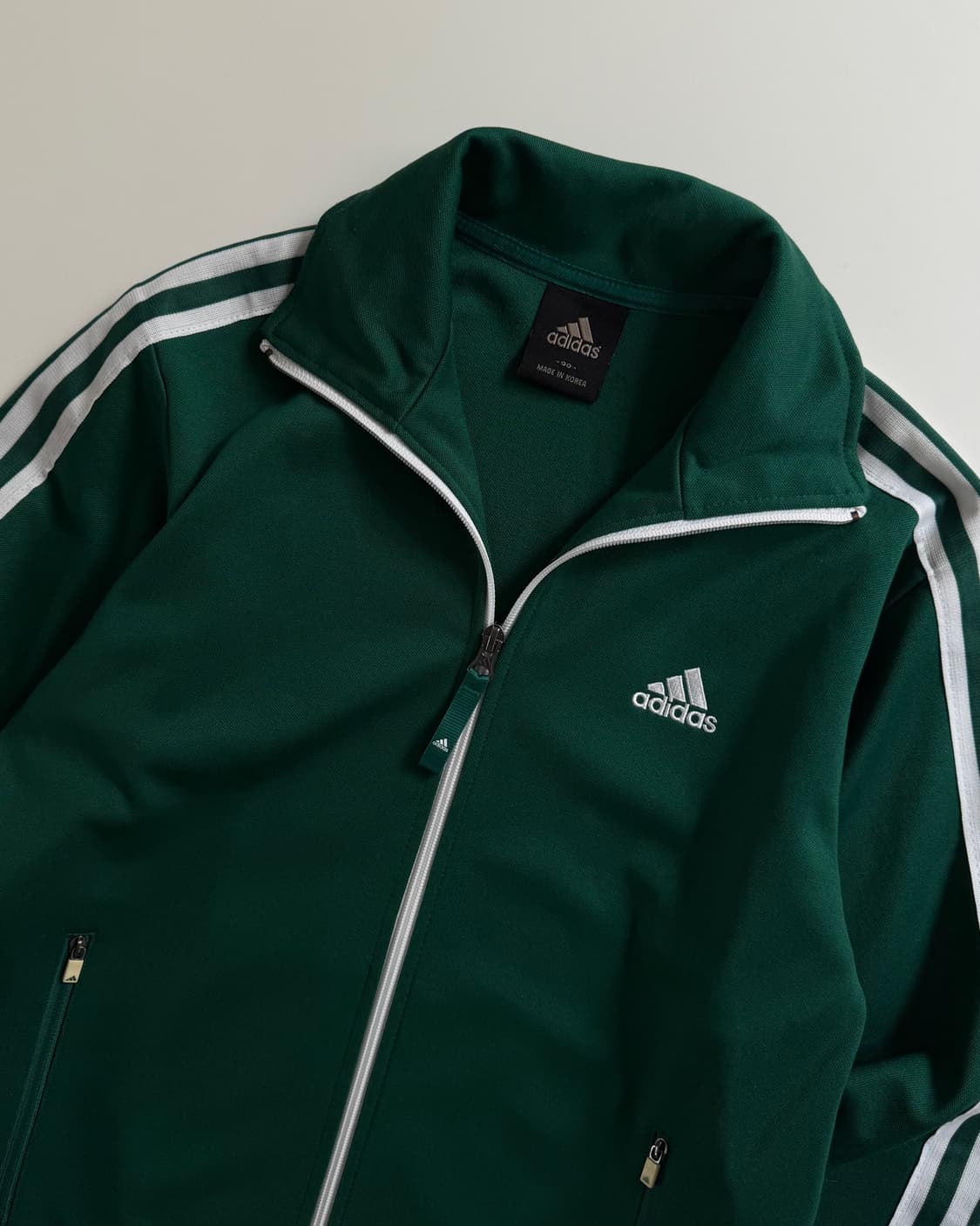Adidas 아디다스 오리지널 로고 그린컬러 트랙탑 상품이미지2