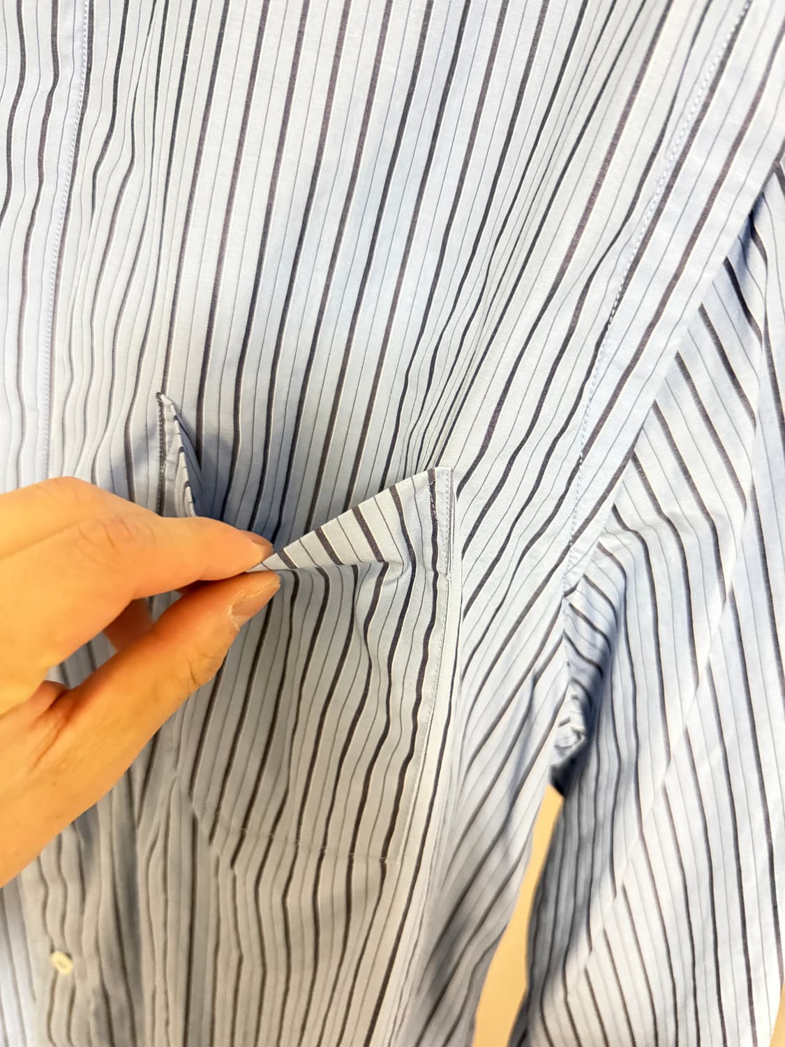 H&m toga archive 스트라이프 셔츠  L size 상품이미지4