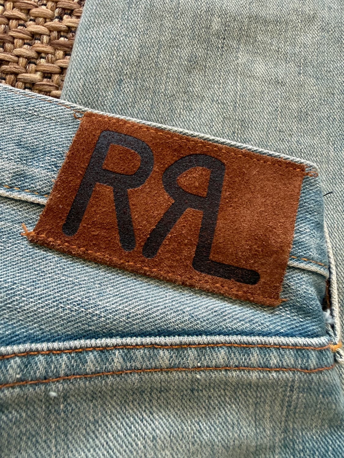rrl 스트레이트핏 캠든 셀비지 진 31x30 상품이미지4