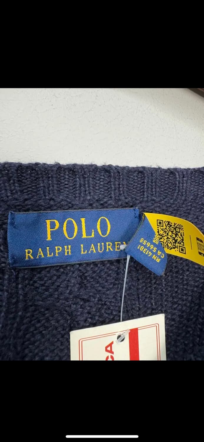 폴로 랄프로렌 신형 박시핏 꽈배기 니트 H1070 상품이미지5