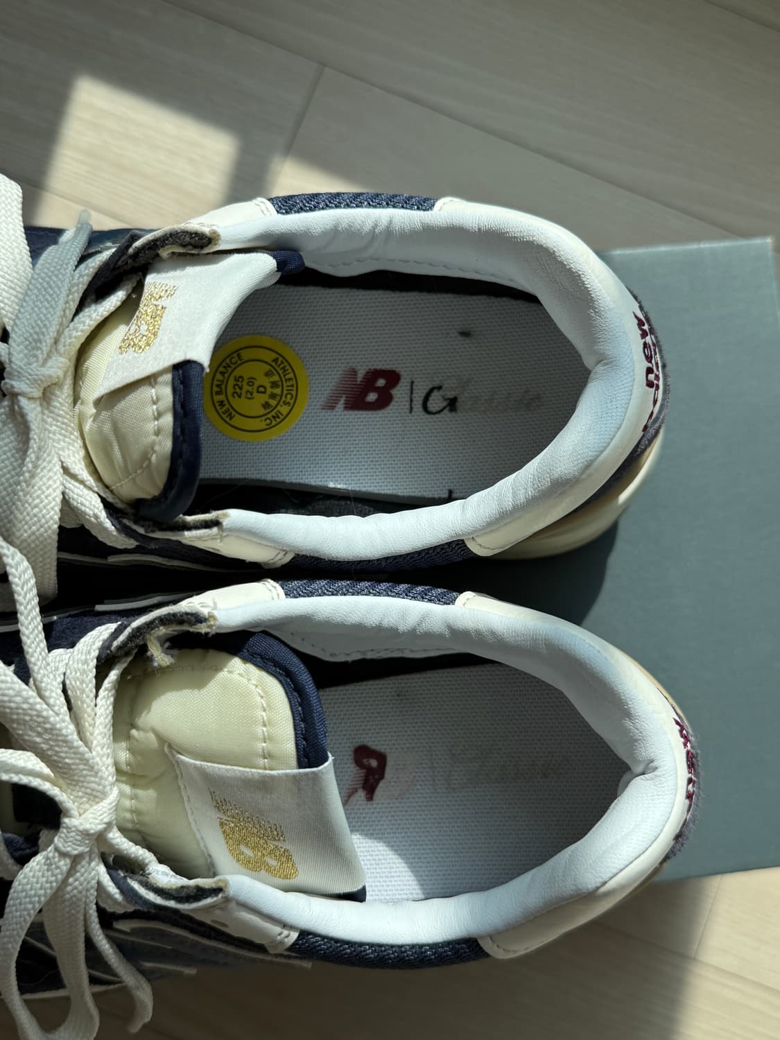 뉴발란스 레거시 574 네이비 230 상품이미지3