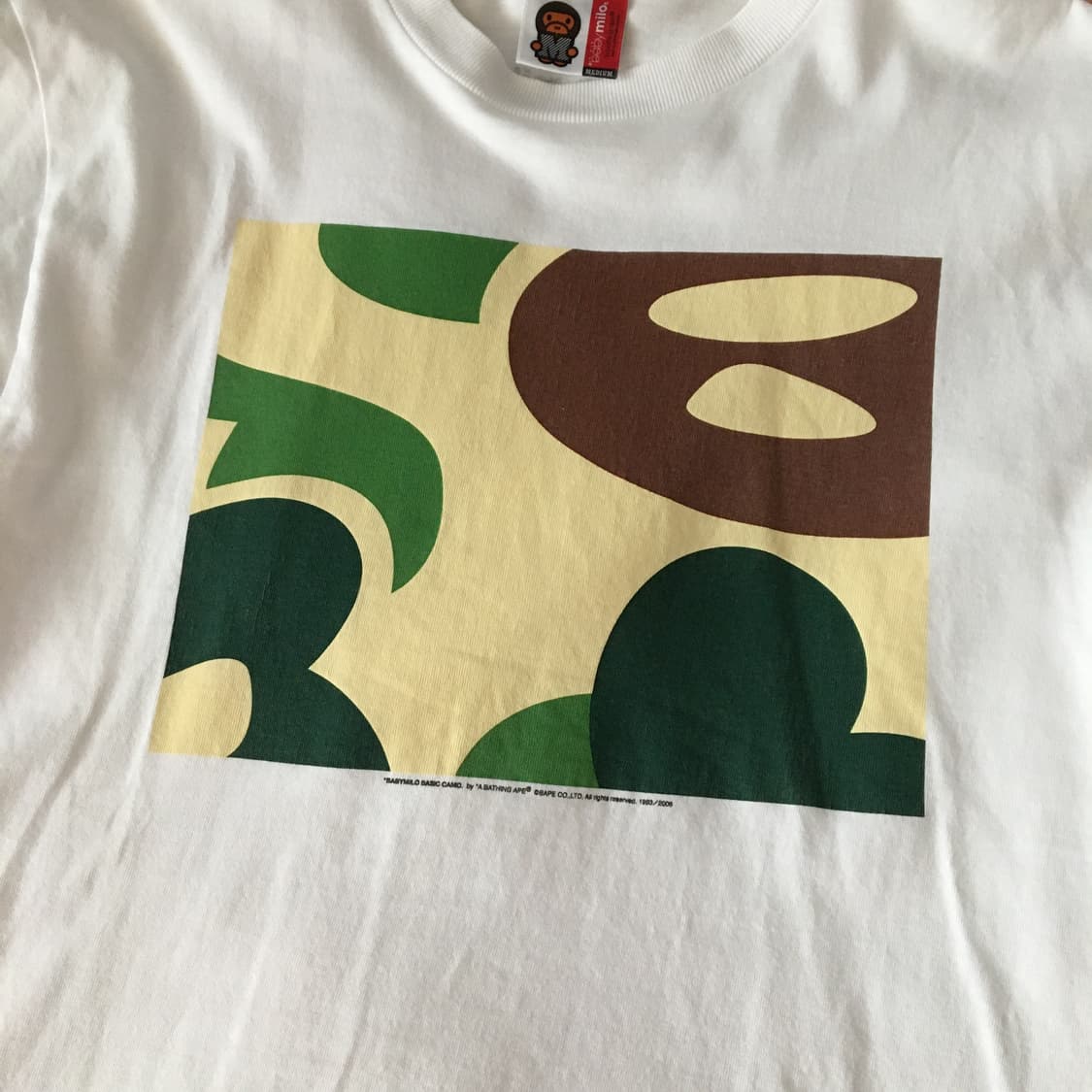 베이프 베이비 마일로 반팔 티셔츠 상품이미지2