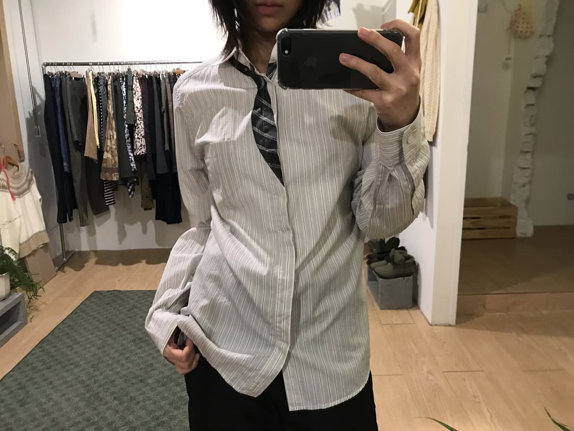 Neil barret necktie shirt 상품이미지6