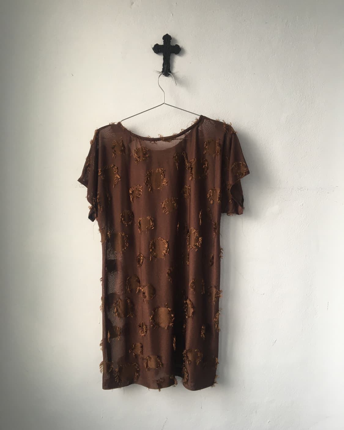 Dot pattern t shirt onepiece 상품이미지3