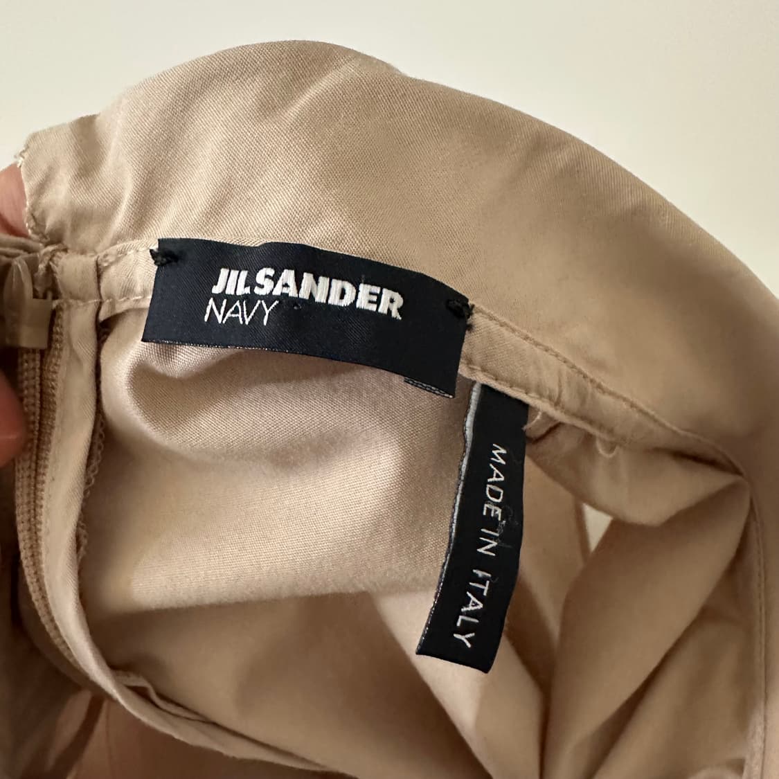 질샌더 네이비 jil sander navy 민소매 블라우스 상품이미지5