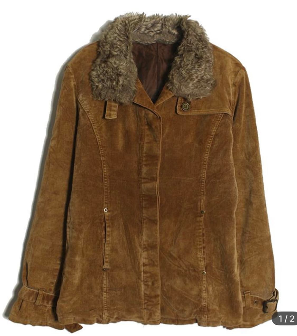 Fur collar jacket 상품이미지1