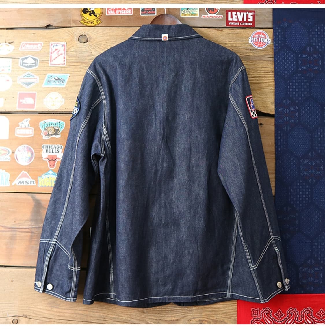 90s Lubricants 76 빈티지 데님 워크 자켓

굿 컨디션 상품이미지4