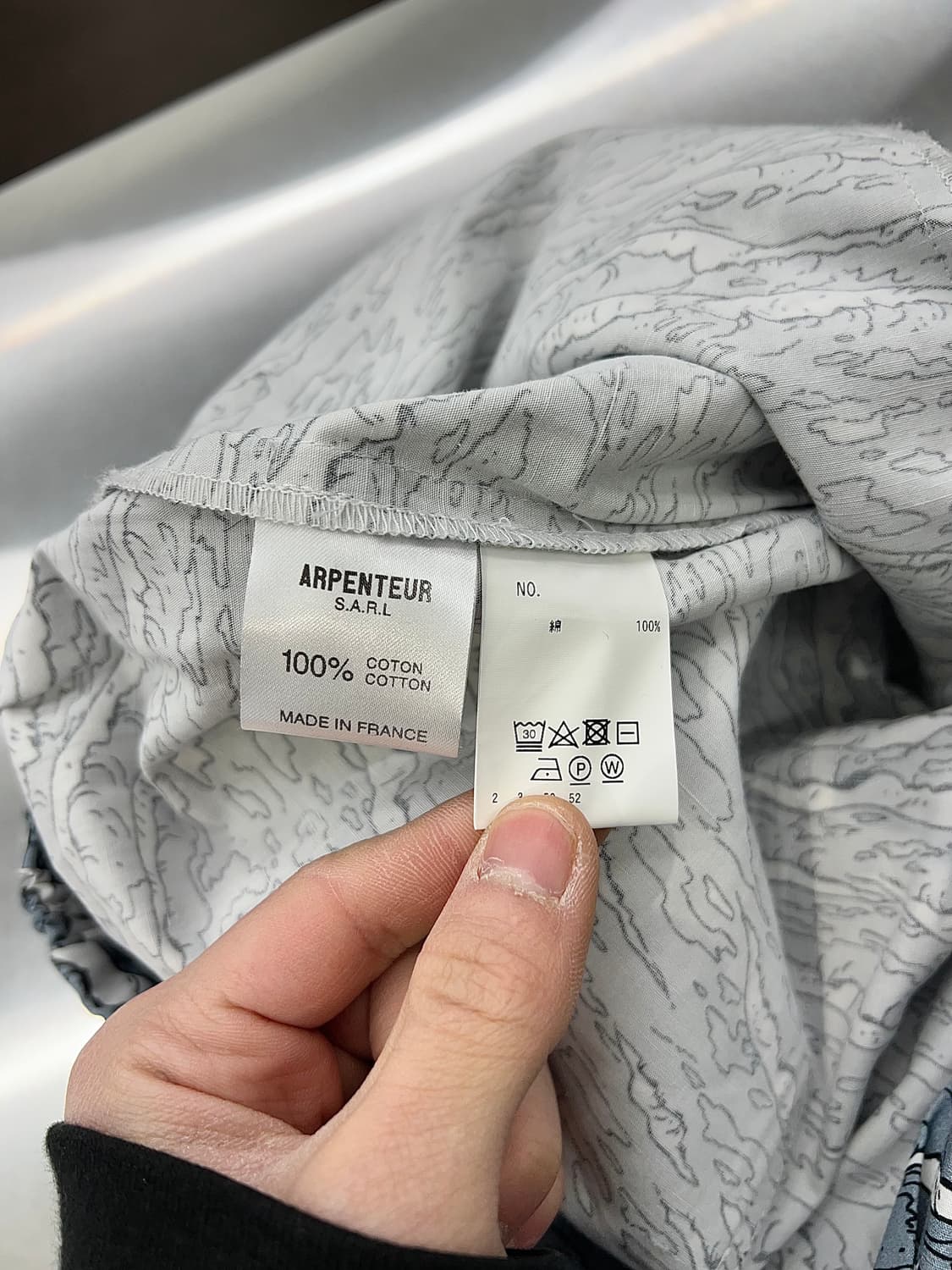 아펜처 웨이브 어센틱 카모 드로즈 코튼 팬츠 상품이미지8