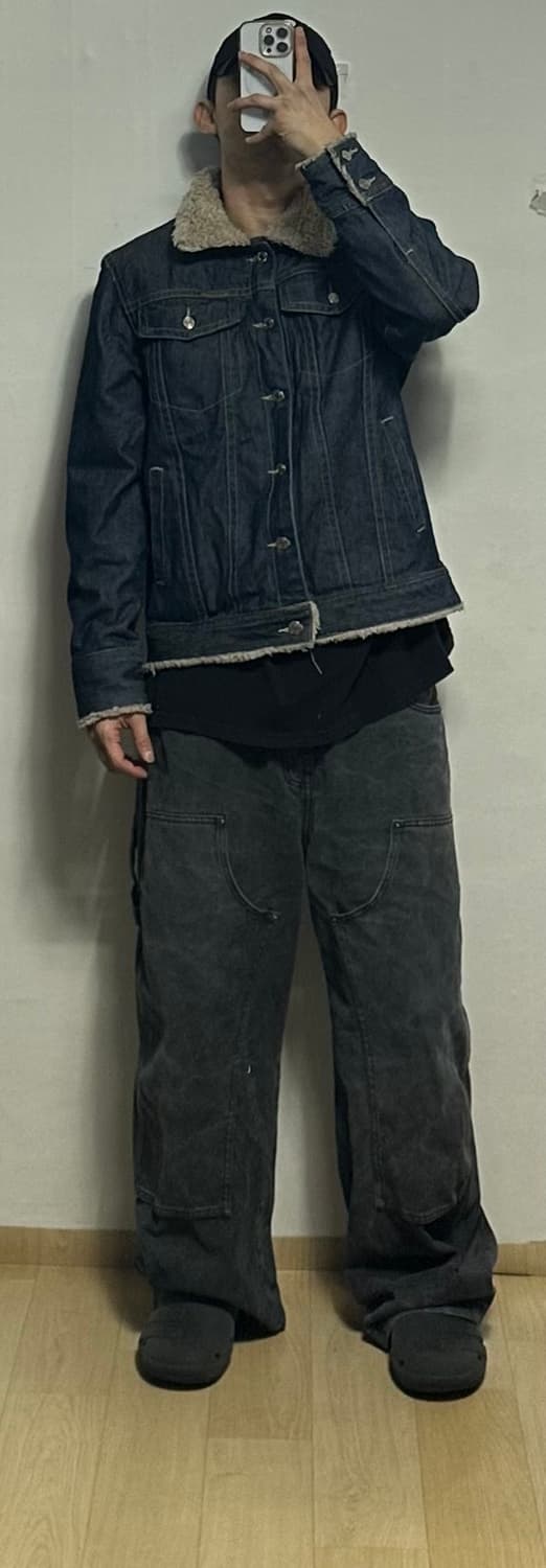 캘빈클라인 데님 쉐르파 자켓 상품이미지4