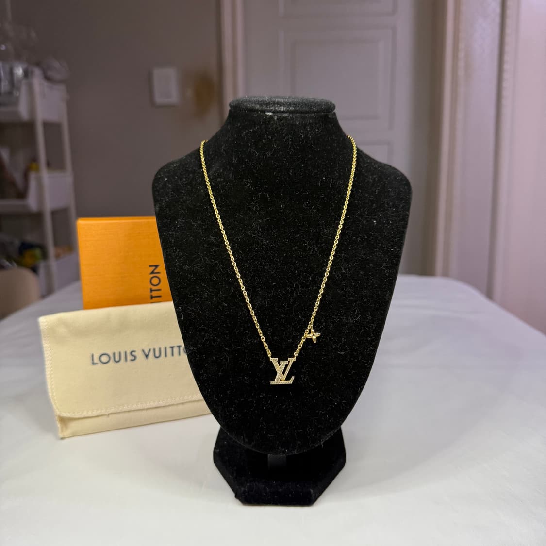 루이비통 LV 아이코닉 네클리스 골드 목걸이 M00596 상품이미지1