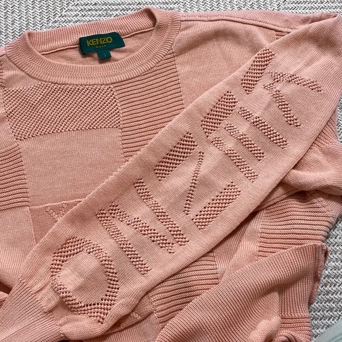 [정품] 겐조 살구 옆라인 짜임 니트 [ 3 ] 상품이미지9