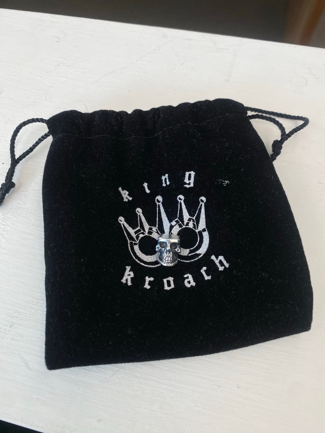 킹크로치 실버 해골 마이크로 펜던트 상품이미지6