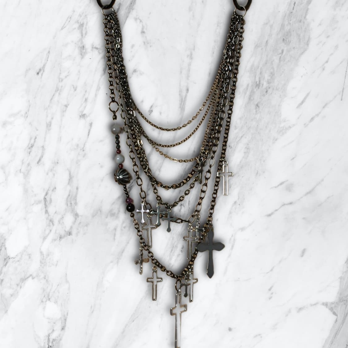 R6-05 Layered Necklace 상품이미지1