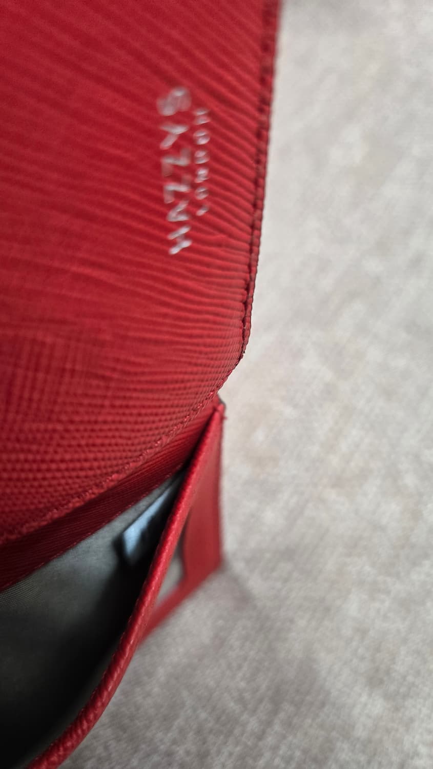 헤지스 퍼피로고 플랫 카드지갑 상품이미지4