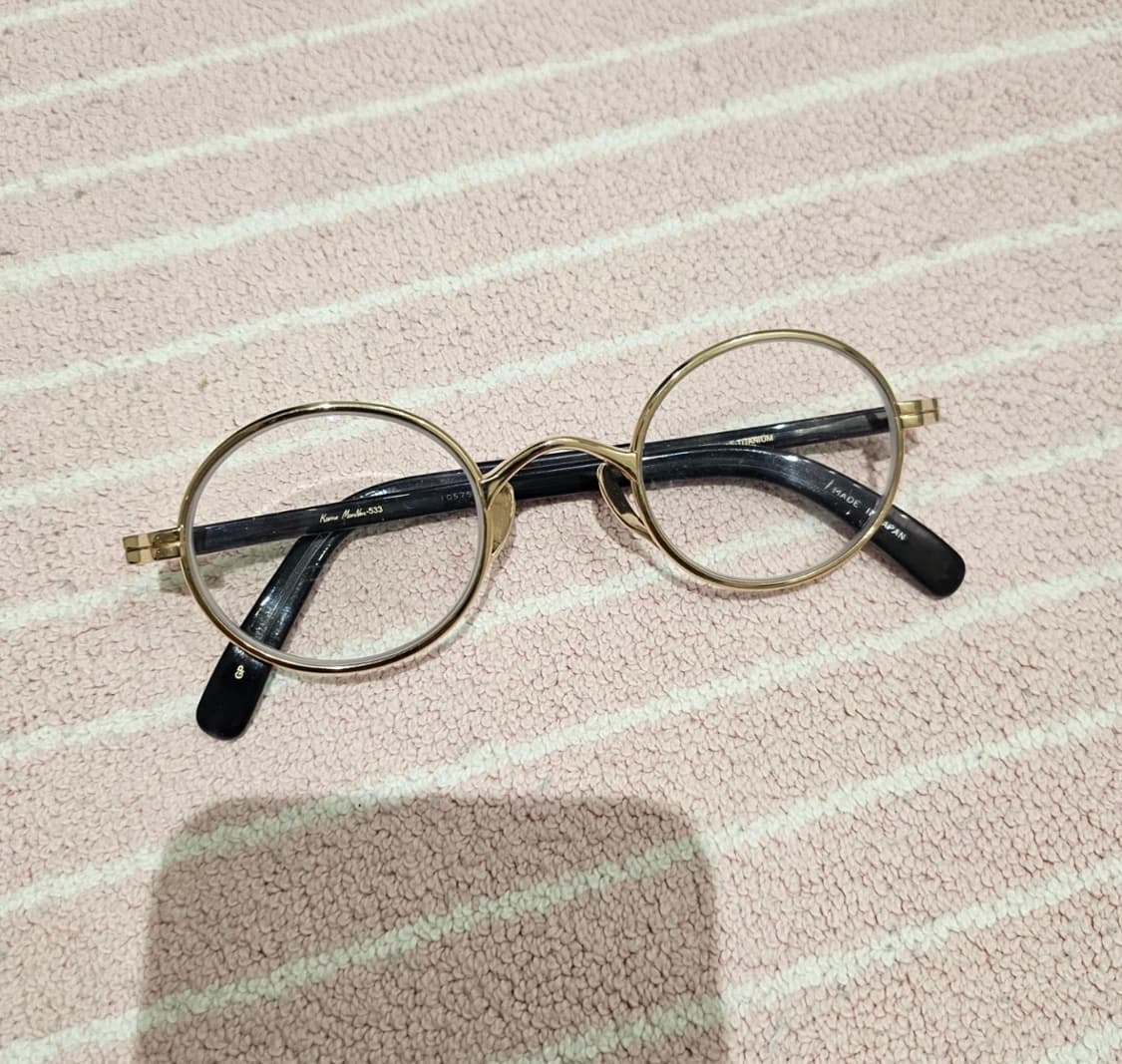 가메만넨 533 라운드 티타늄 안경 상품이미지6