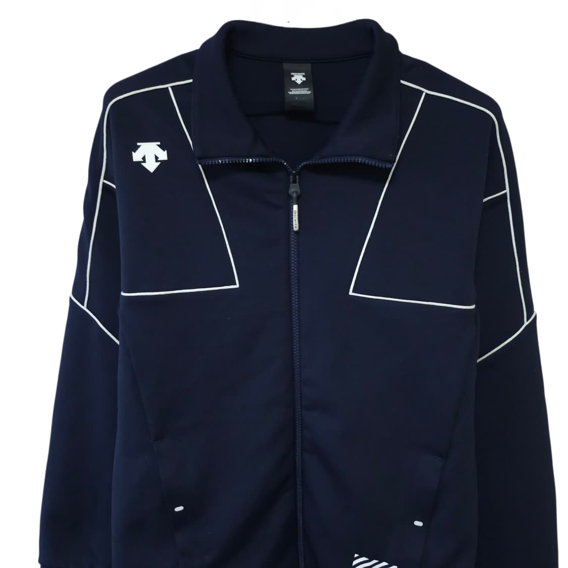 데상트 네이비져지 95-100 트랙탑저지 상품이미지1