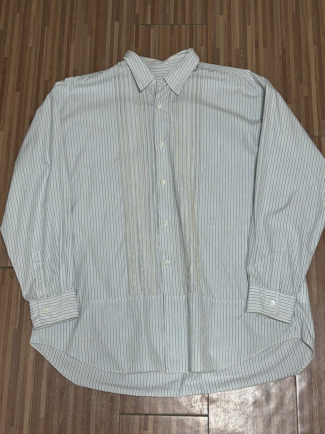 90s 꼼데가르송 옴므 다나카 옴므 스트라이프 셔츠 상품이미지1