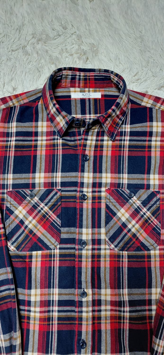 AZUL BY MOUSSY 체크 셔츠 M (95) 상품이미지4