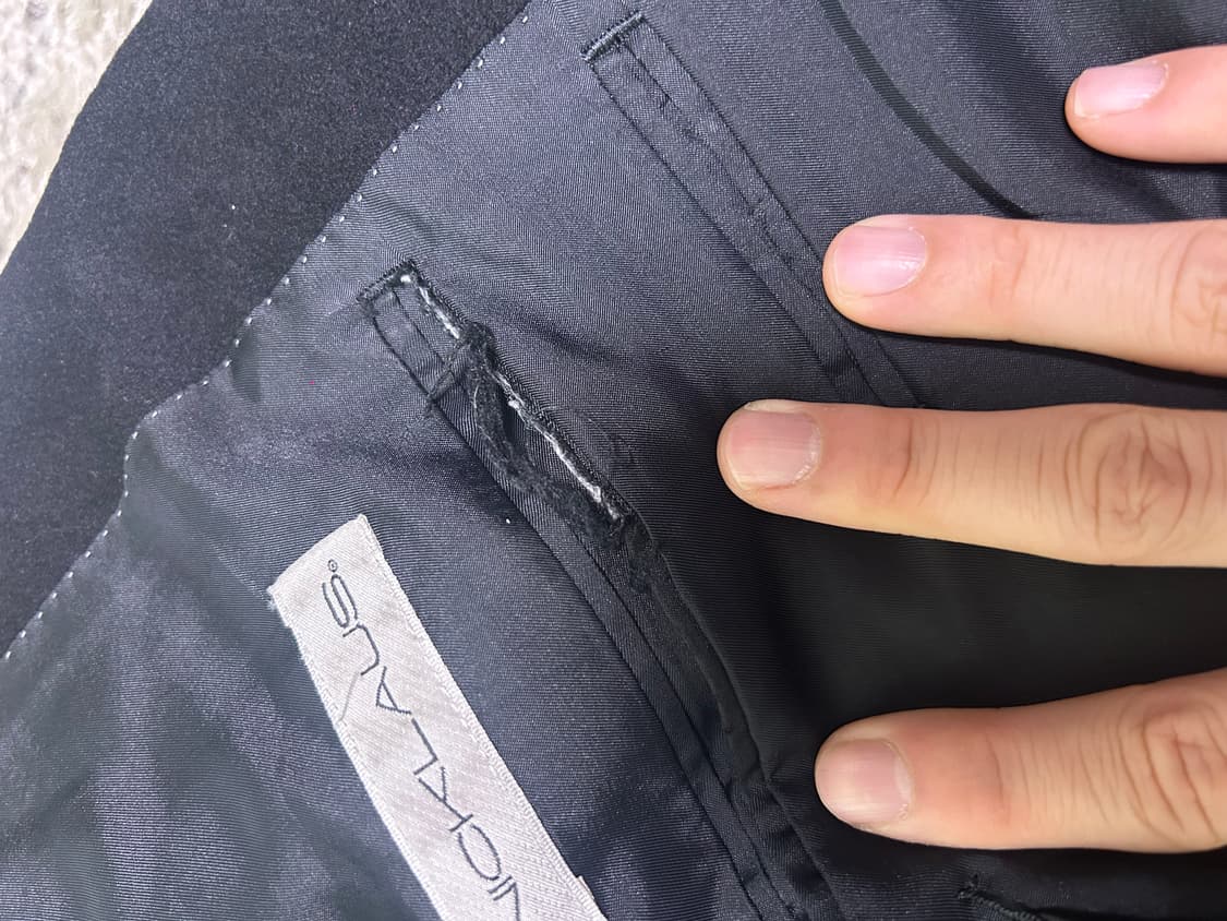 캐시미어100프로 더블블레이저 사이즈 105~110 상품이미지3