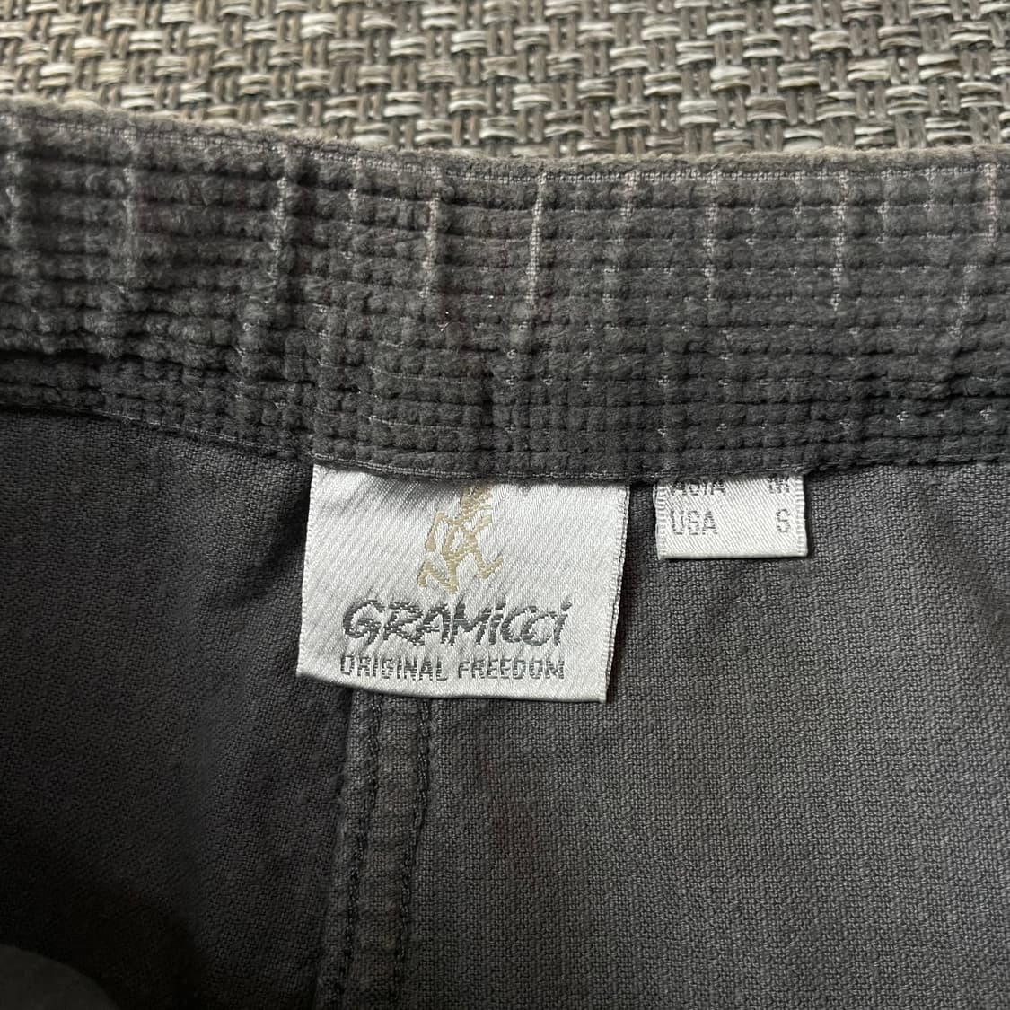 (26) 그라미치 그레이 코듀로이 와이드 카고 팬츠 S 상품이미지7