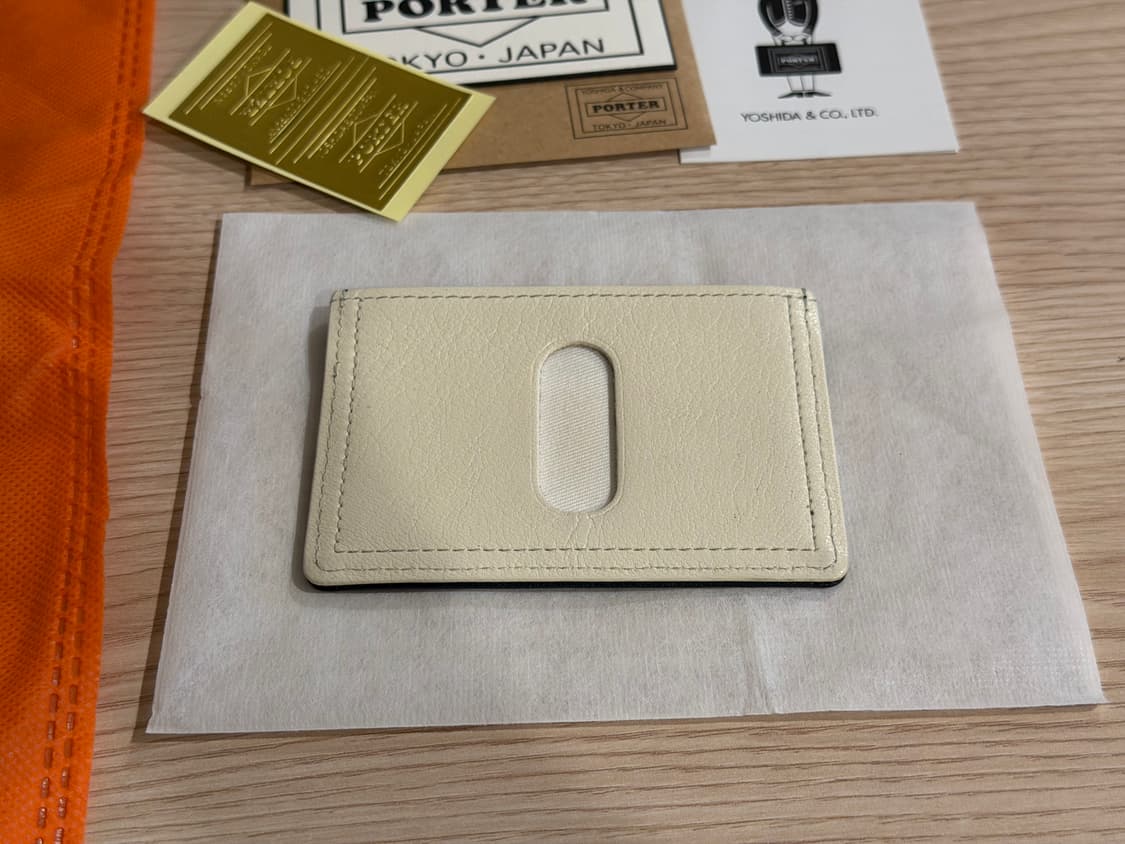포터 pass&card case 129-06015 카드지갑 네이비 상품이미지3