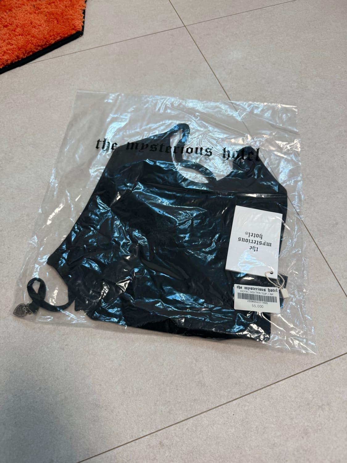 [ONE SIZE] 더 미스테리어스 호텔 HOTEL HOLTER TOP 상품이미지5