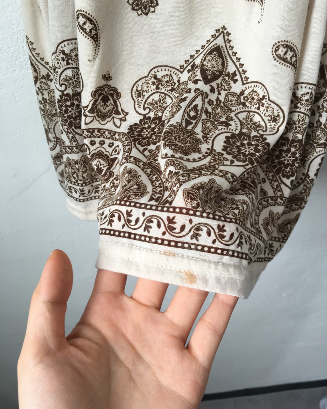 Paisley pattern sleeveless 상품이미지5