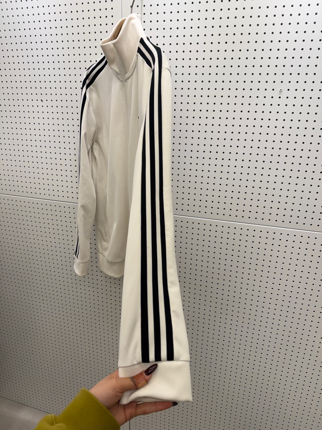 아디다스 파이어버드 트랙탑 화이트 U1583 상품이미지6